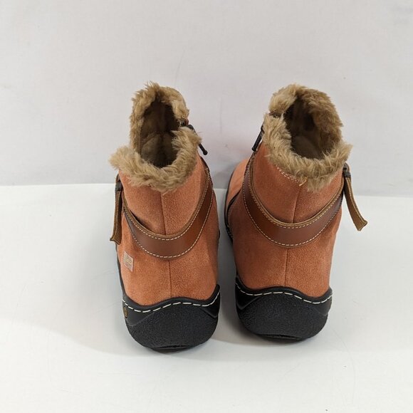 Josef Siebel Faux  Fur Lined Leather Boots Size 8 - Picture 3 of 12